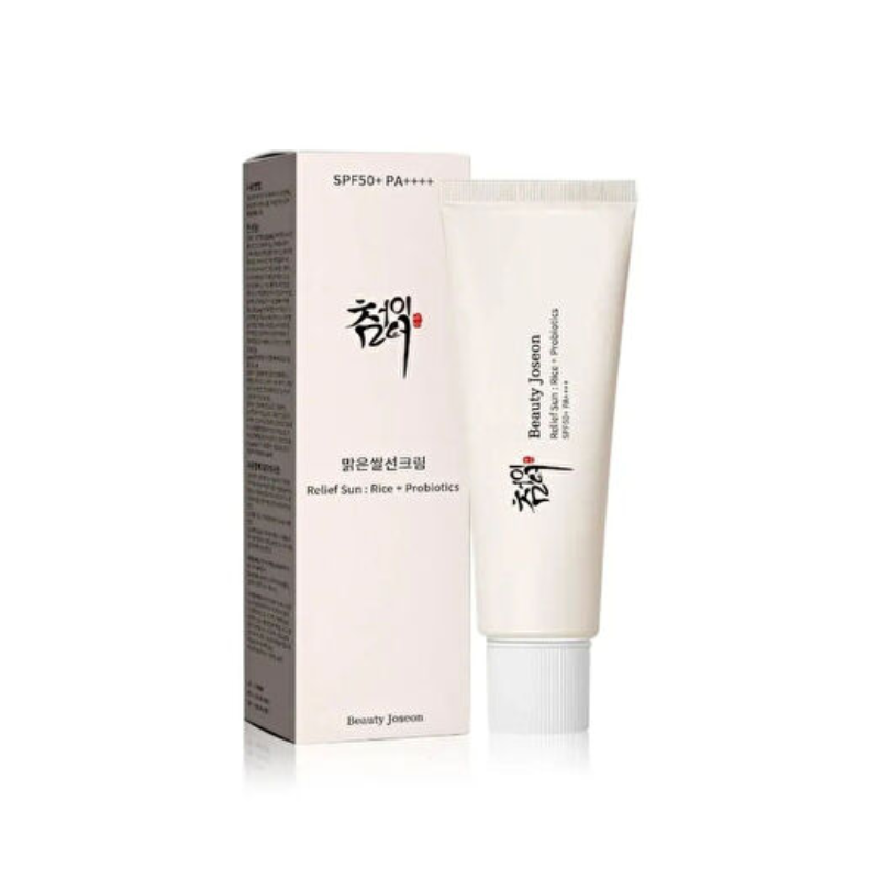 Beauty of Joseon Relief Sun Rice + Probiotics SPF50+ PA++++ 50 ml, بيوتي أوف جوسون واقي الشمس بالأرز والبروبيوتيك 50 مل