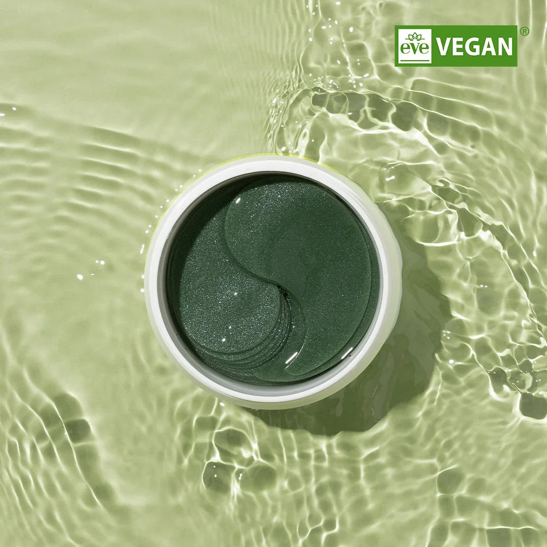 heimish Matcha Biome Hydrogel Eye Patch 60 pcs, هيميش لصقات العيون بالماتشا بايوم هايدروجيل 60 قطعة