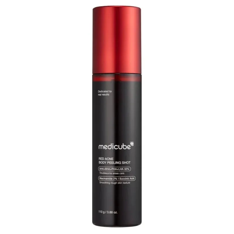 Medicube Red Acne Body Peeling Shot, ميديكيوب مقشّر حبوب الجسم ريد