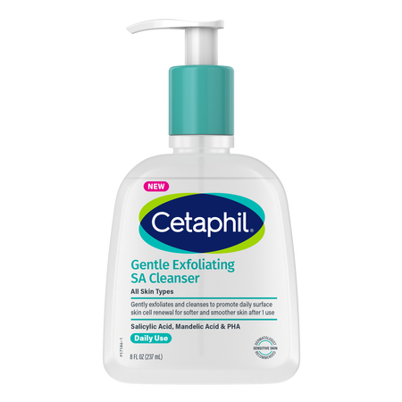 Cetaphil Gentle Exfoliating SA Cleanser, سيتافيل الغسول المقشّر اللطيف بحمض الساليسيليك