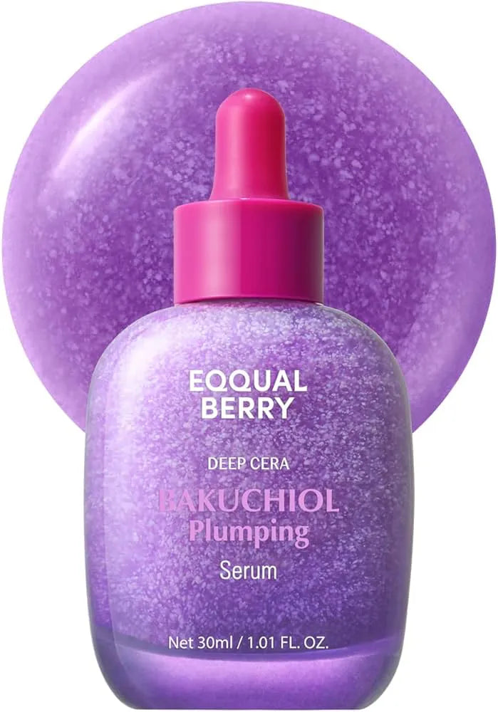 EQQUALBERRY Bakuchiol Plumping Serum 30 ml, إيكوالبيري سيروم الباكوشيول للامتلاء 30 مل