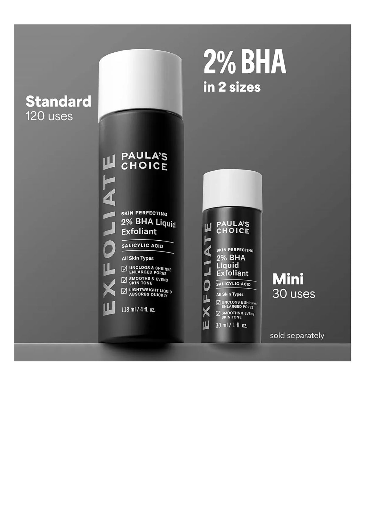 Paula's Choice Skin Perfecting 2% BHA Liquid Exfoliant, باولاز تشويس مقشّر سائل BHA 2%