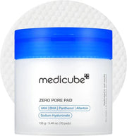 Medicube Zero Pore Pads 70 pcs, ميديكيوب زيرو بور باد لتنظيف المسام 70 قطعة