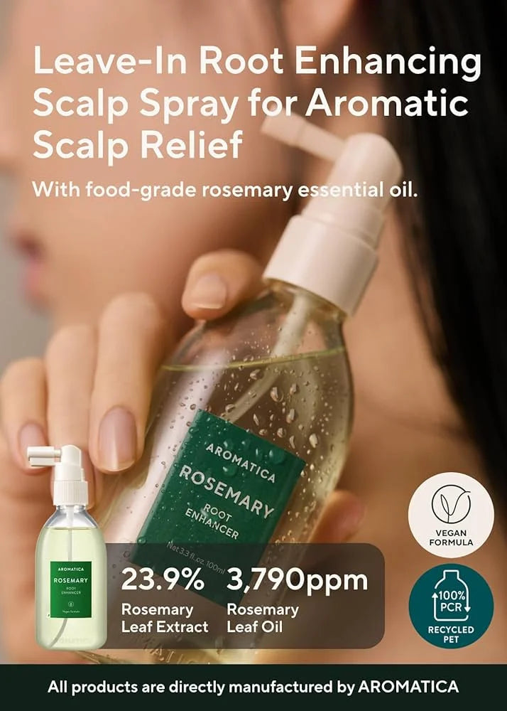 Aromatica Rosemary Root Enhancer, أروماتيكا تونيك إكليل الجبل لتقوية جذور الشعر