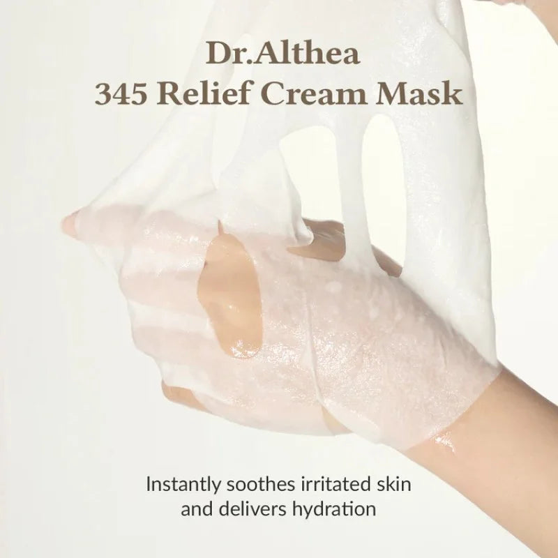Dr. Althea 345 Relief Cream Mask, دكتور ألثيا قناع كريم 345 ريليف المهدئ