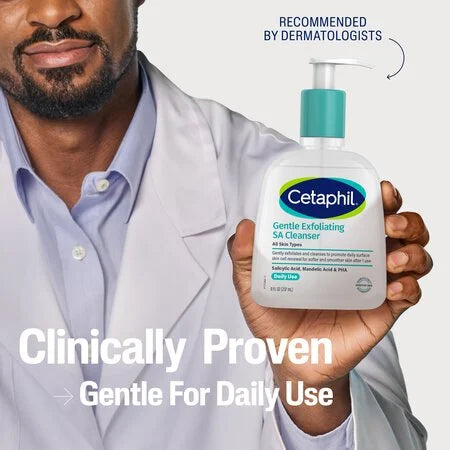 Cetaphil Gentle Exfoliating SA Cleanser, سيتافيل الغسول المقشّر اللطيف بحمض الساليسيليك
