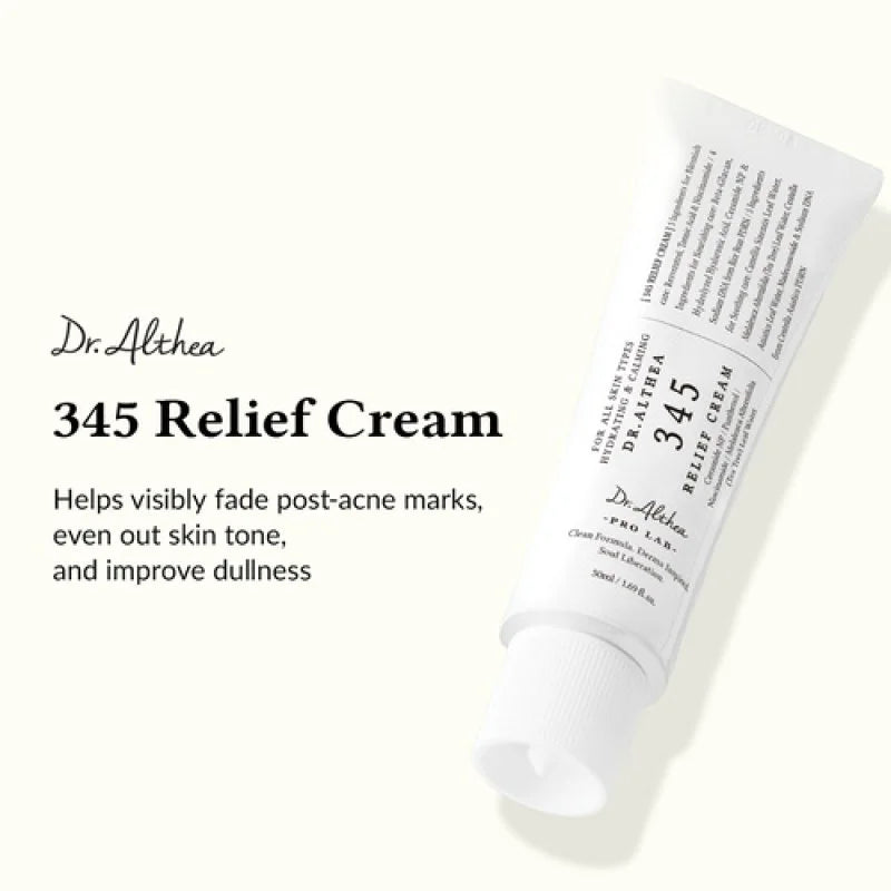 Dr. Althea 345 Relief Cream 50 ml, دكتور ألثيا كريم 345 ريليف المهدئ 50 مل
