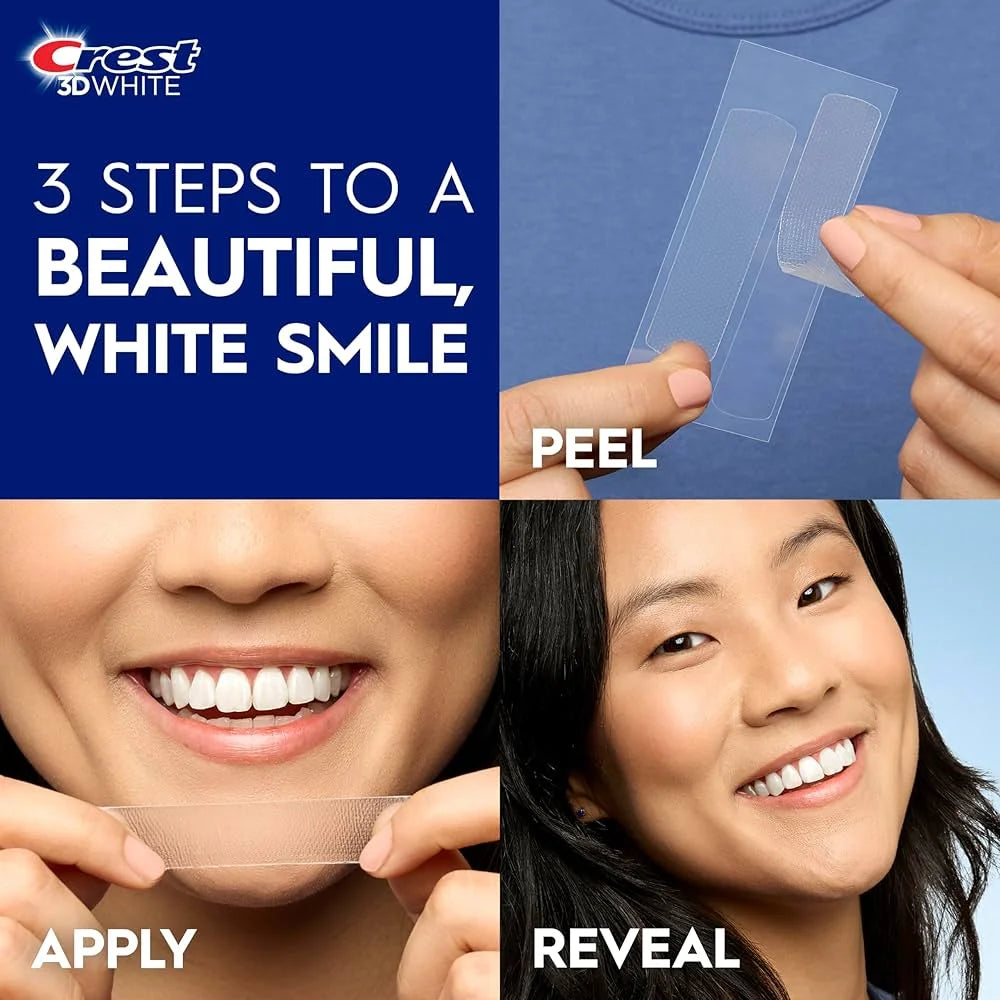 Crest 3D Whitestrips Professional White, كريست لصقات تبييض الأسنان 3D بروفيشنال وايت