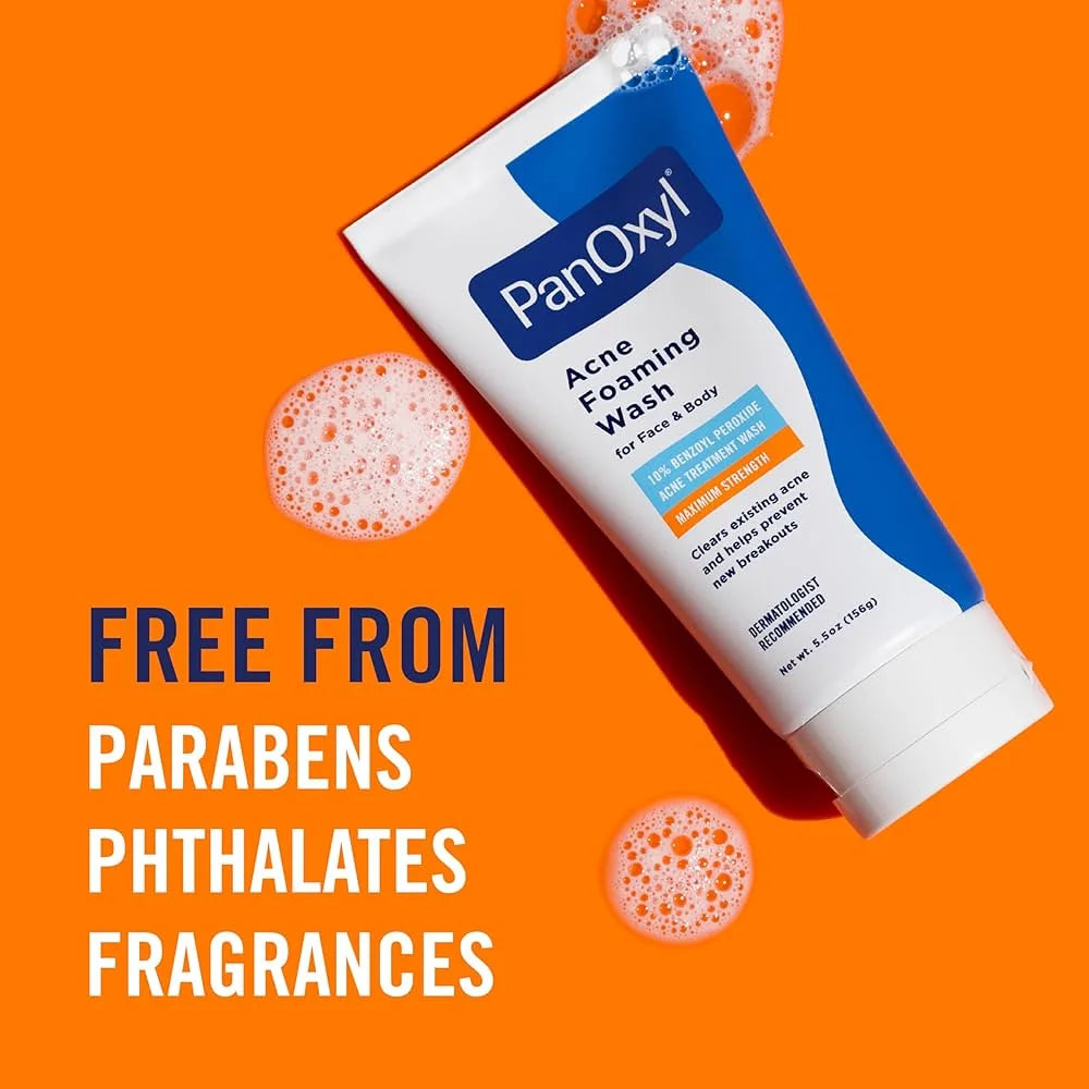 PanOxyl 10% Acne Treatment Gel, بانوكسيل جل علاج الحبوب 10%