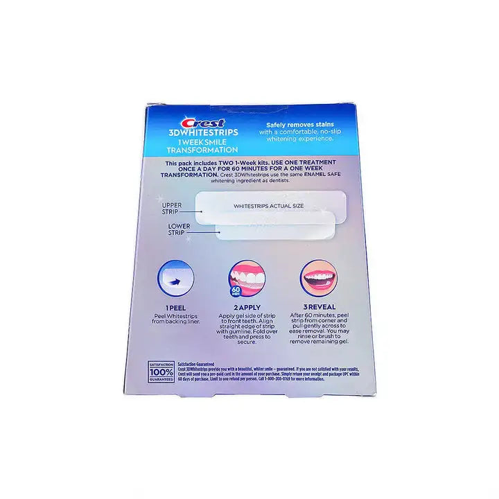 Crest 3D Whitestrips Levels 8 in 1 Week
