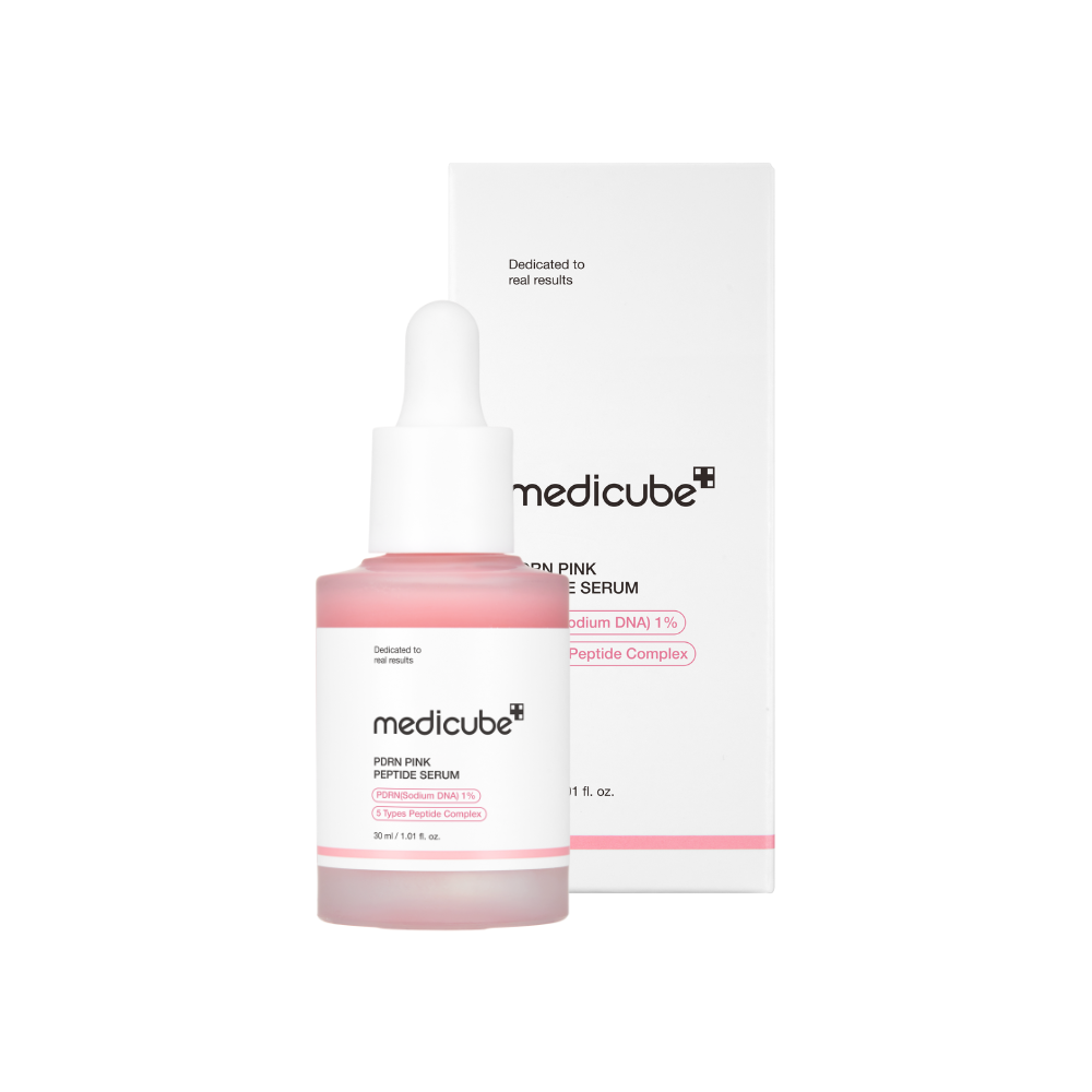 Medicube Collagen PDRN Pink Peptide Serum 30 ml, ميديكيوب سيروم الكولاجين PDRN بالببتايدات الوردي 30 مل