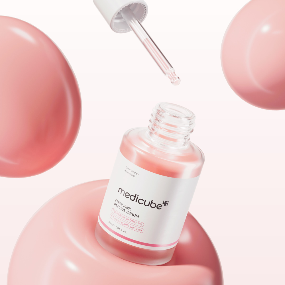 Medicube Collagen PDRN Pink Peptide Serum 30 ml, ميديكيوب سيروم الكولاجين PDRN بالببتايدات الوردي 30 مل