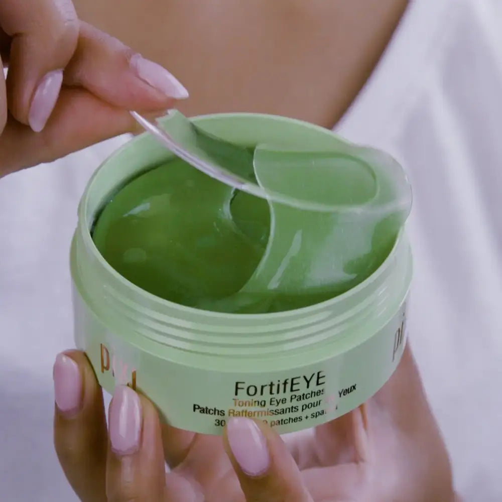 Pixi FortifEYE Toning Eye Patches 60 pcs, بيكسي لصقات العيون فورتيفاي للشد 60 قطعة