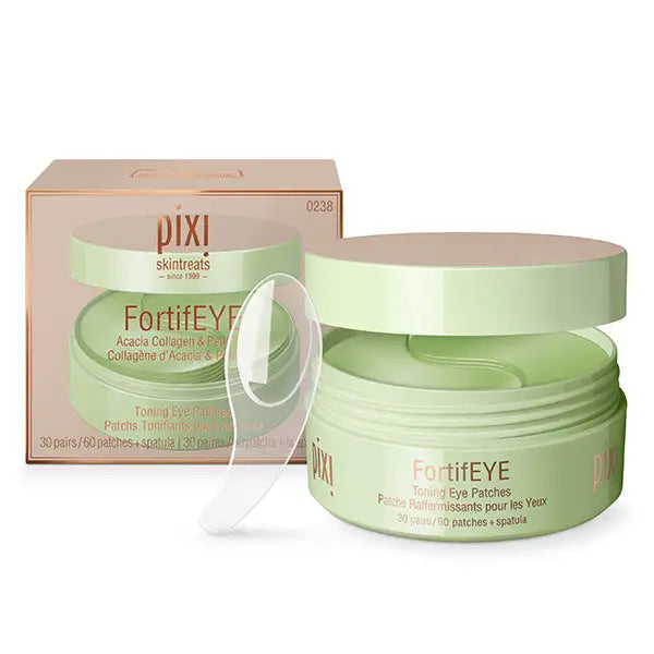 Pixi FortifEYE Toning Eye Patches 60 pcs, بيكسي لصقات العيون فورتيفاي للشد 60 قطعة