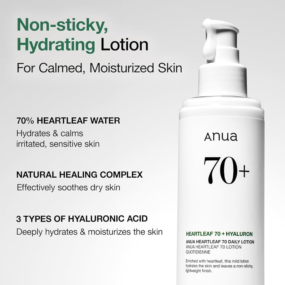 ANUA HEARTLEAF 70 DAILY LOTION