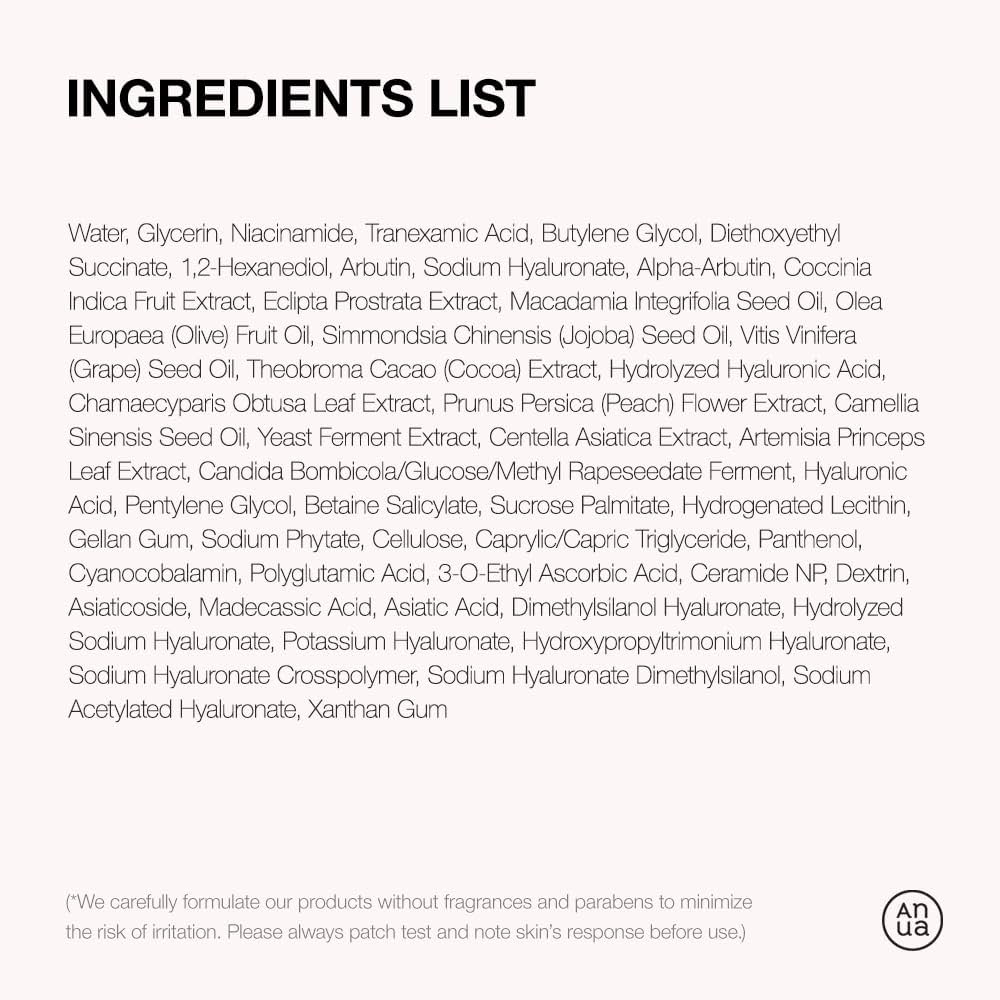 ANUA Niacinamide 10% + TXA 4% Serum