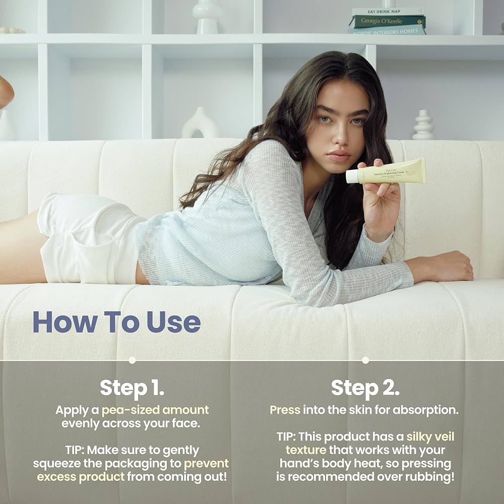 AXIS-Y TXA 2.5% Intensive Brightening Cream – Tranexamic Acid Moisturizer with Niacinamide & Glutathione for Dark Spots & Uneven Skin Tone