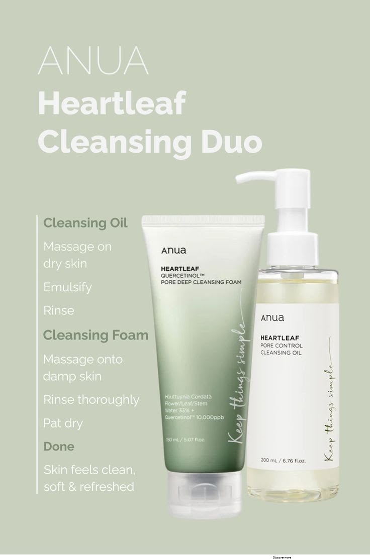 Anua double cleansing duo