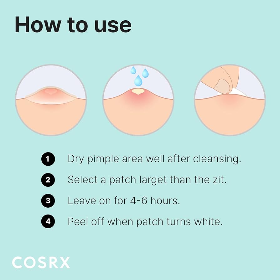 COSRX Acne Pimple Patch Absorbing Hydrocolloid Original