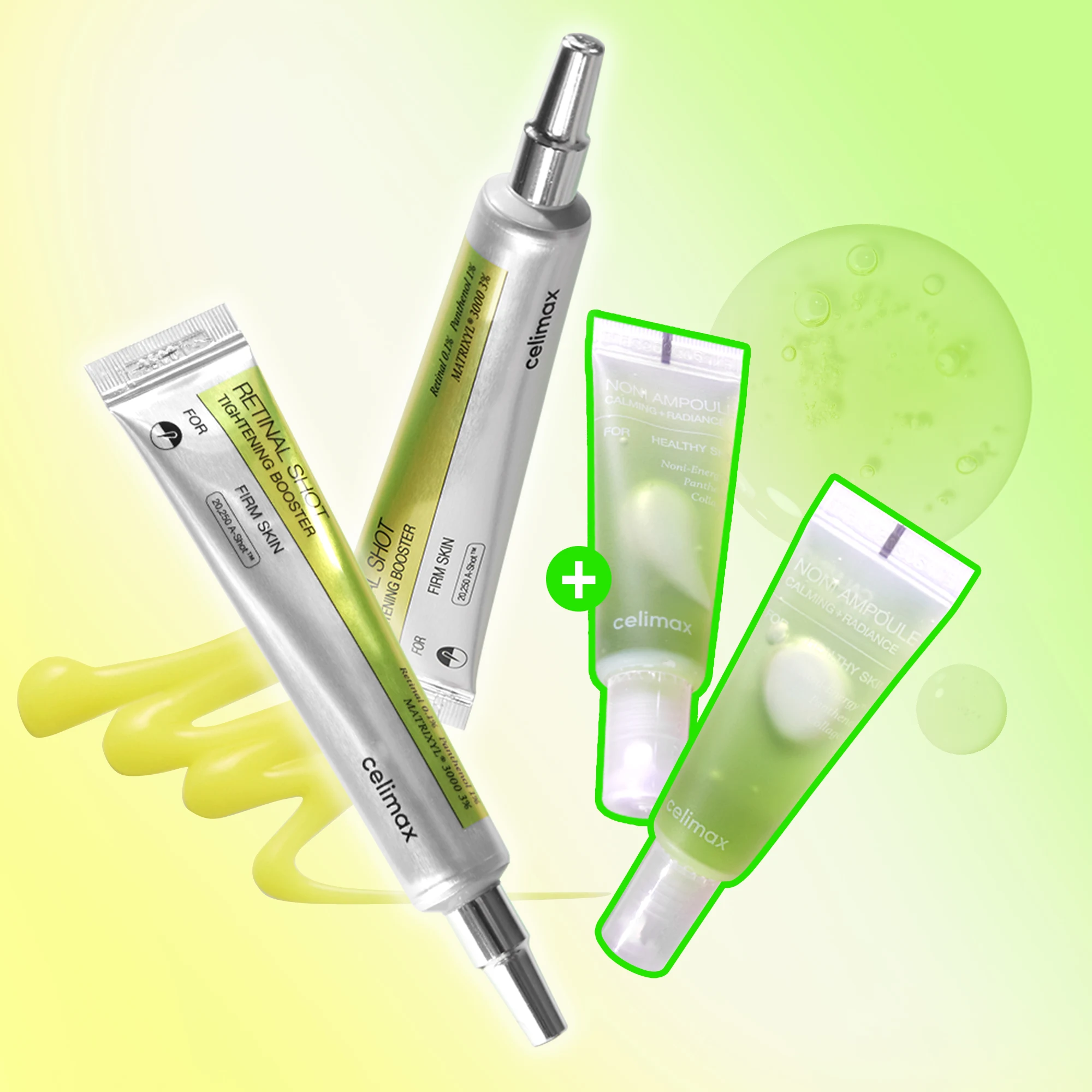 Celimax double RETINAL SHOT TIGHTENING BOOSTER