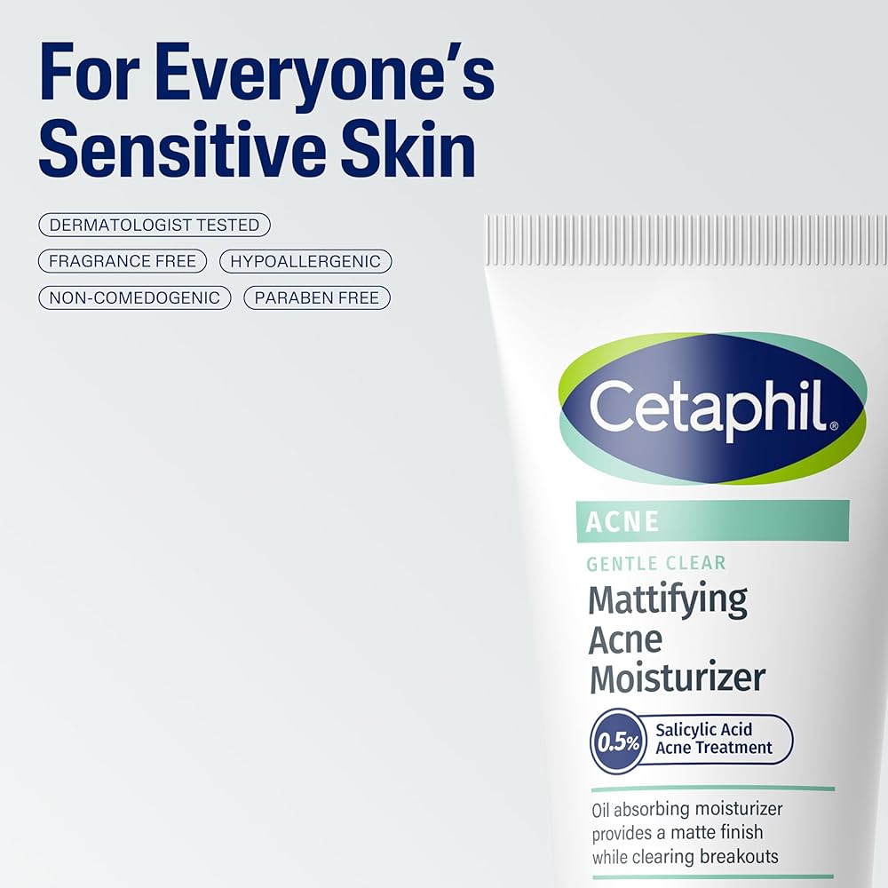 Cetaphil Gentle Clear Mattifying Acne Moisturizer