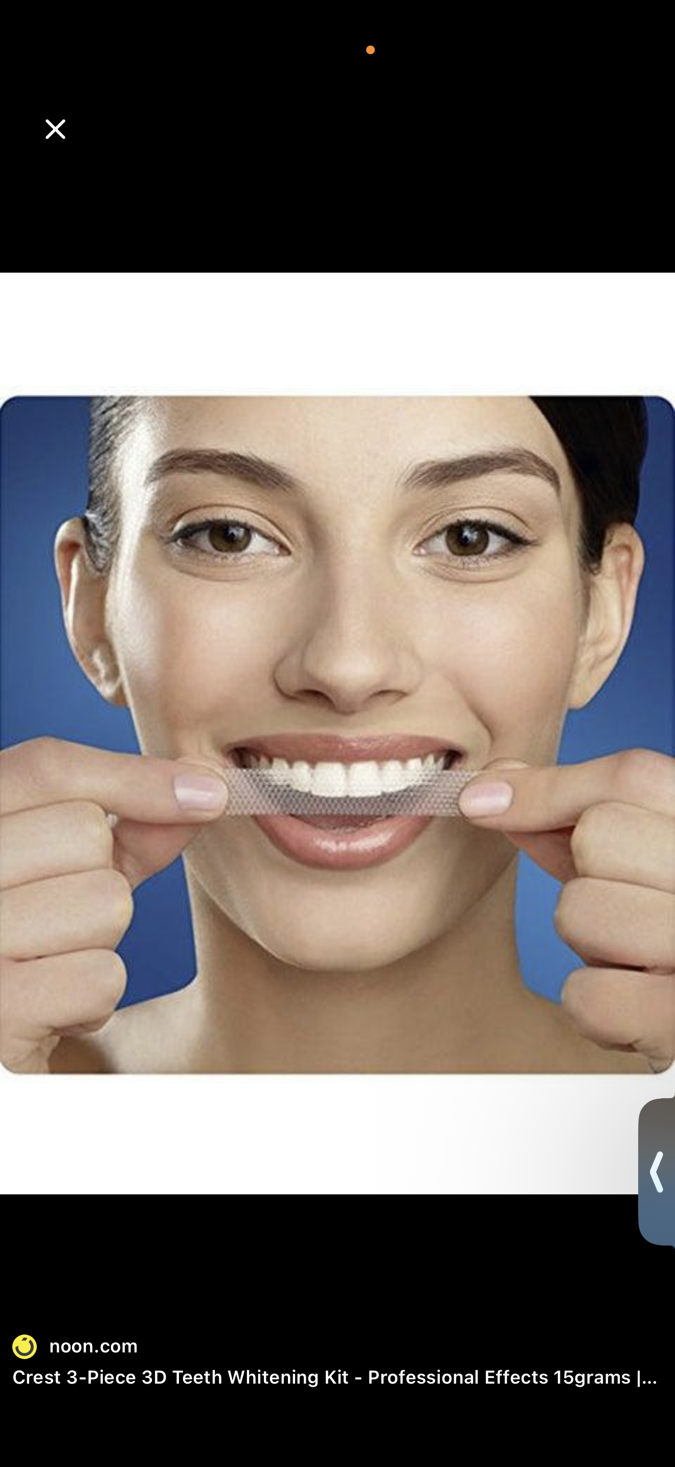 Crest 3D Whitestrips levels 12 whiter