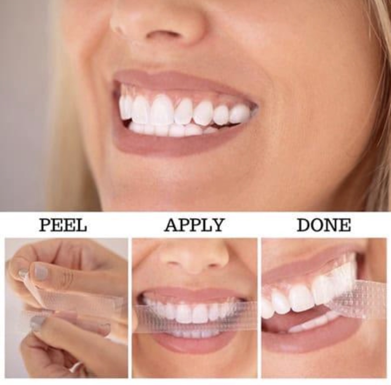 Crest 3D Whitestrips levels 8 in 1 week