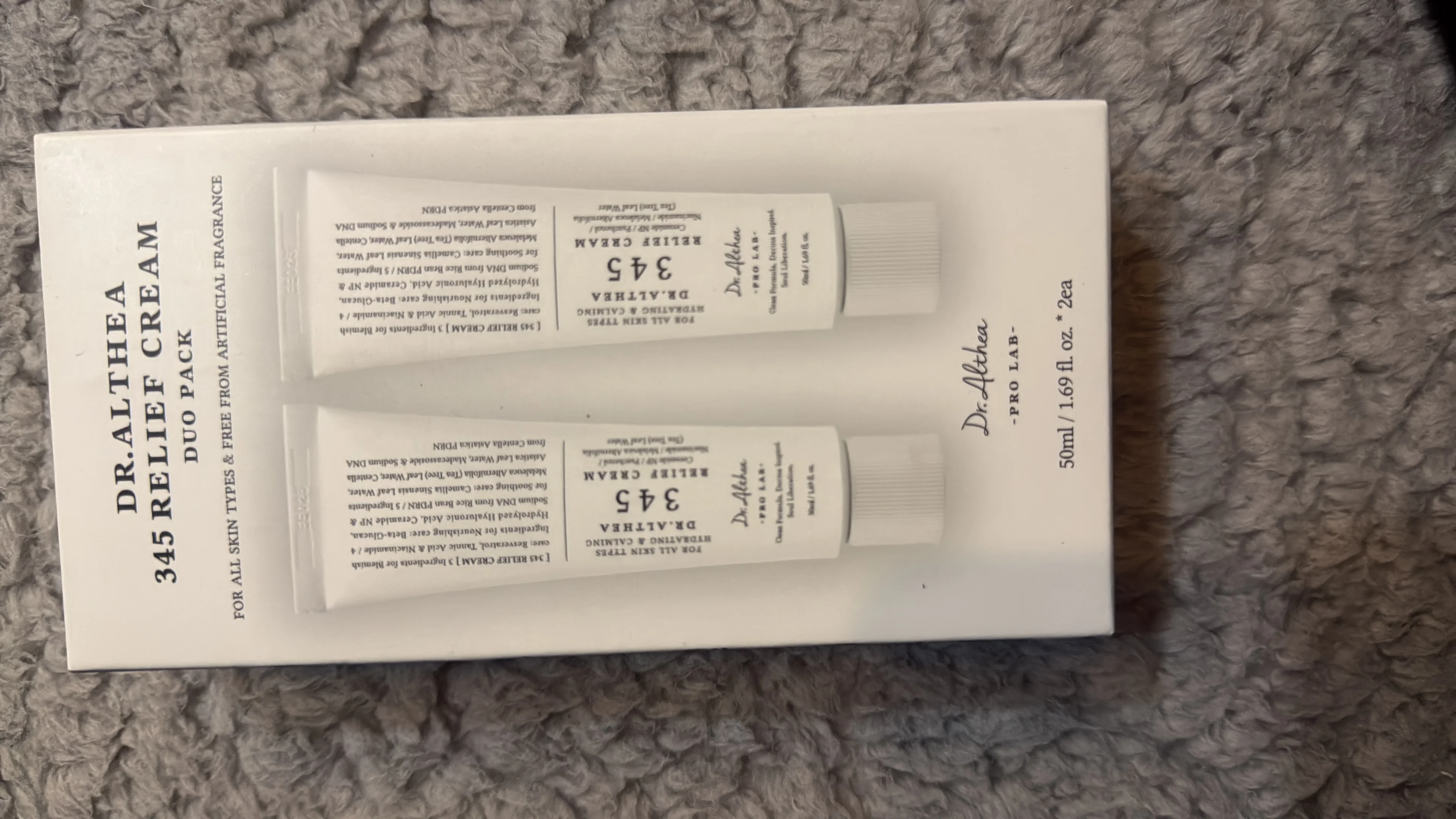 DR. ALTHEA 345 relief CREAM duo pack