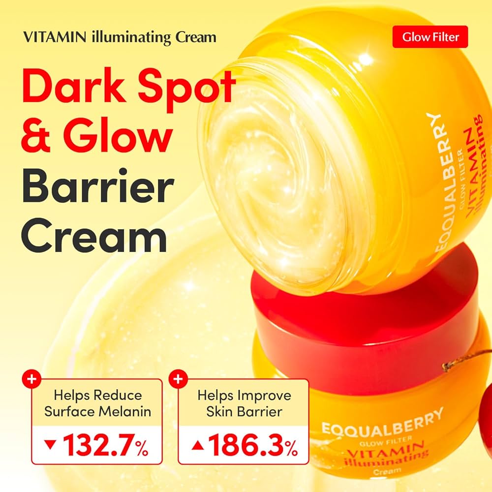 EQQUALBERRY Vitamin Illuminating Cream (Vitamin C + 5% Niacinamide + 3% TXA)