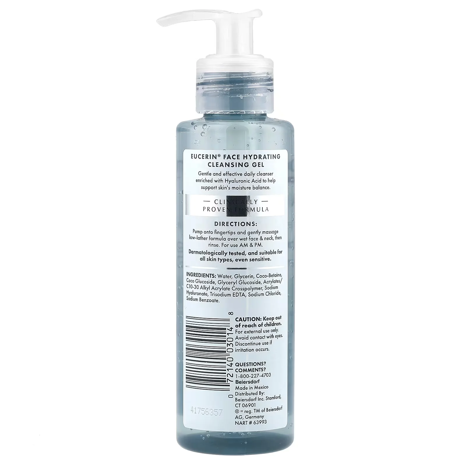Eucerin Face Hydrating Cleansing Gel