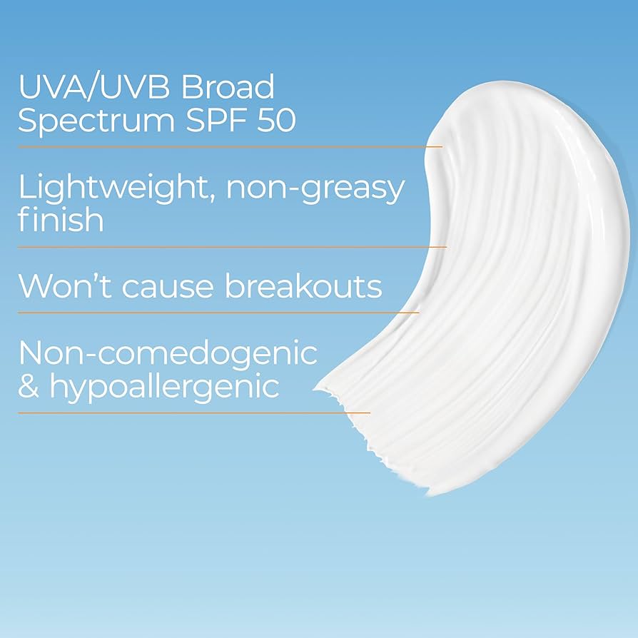 Eucerin Sun Clear Skin Face Sunscreen Lotion SPF 50 (2.5 fl oz)