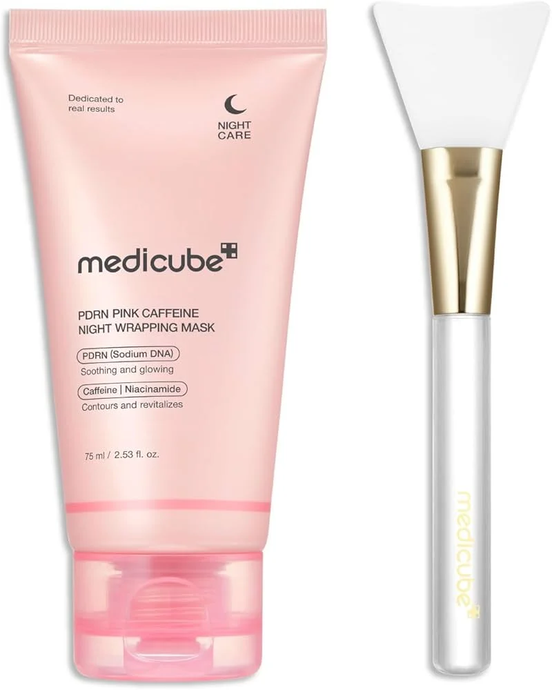 Medicube PDRN Pink Caffeine Night Wrapping Mask