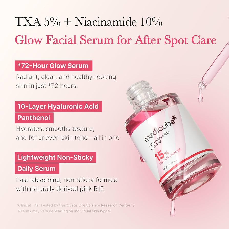 Medicube TXA + Niacinamide 15% Glow Facial Serum