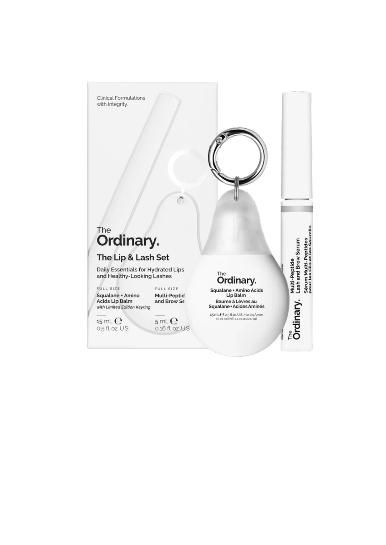 The Ordinary Lip & Lash Set