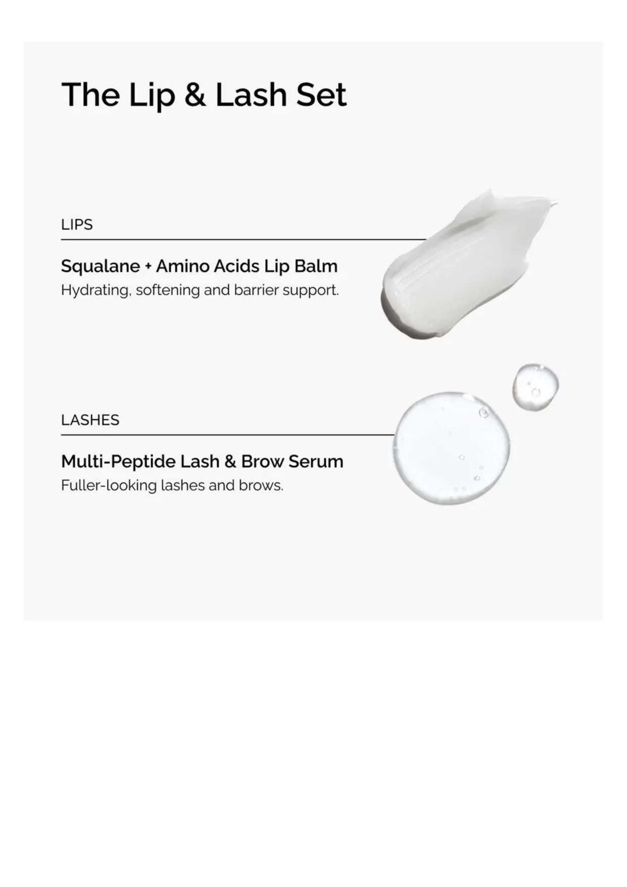 The Ordinary Lip & Lash Set